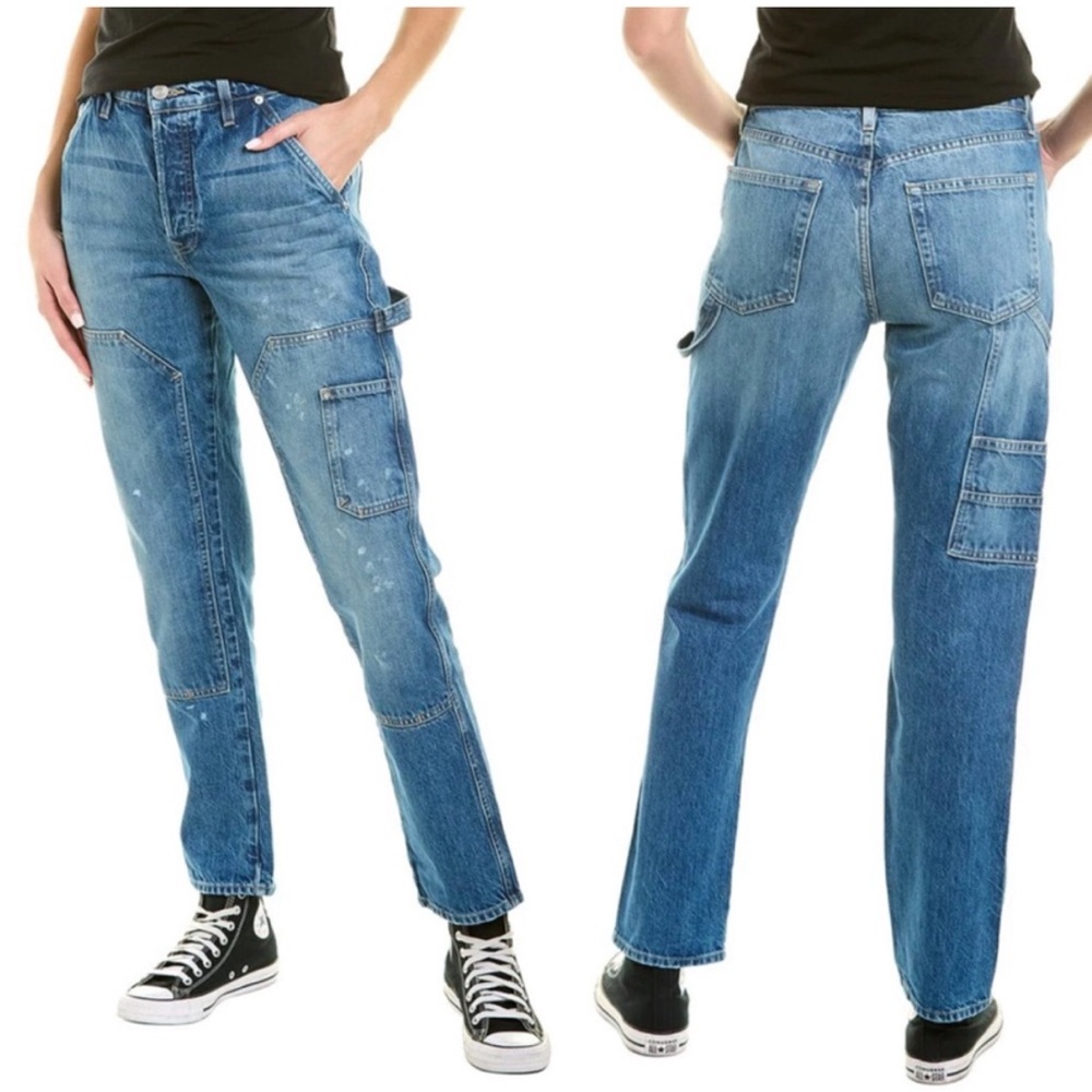 FRAME DENIM LE SLOUCH WATERFALL STRAIGHT LEG BUTTON FLY JEANS 26